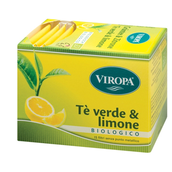 Viropa Te' Verde Limone Bio 15 Filtri