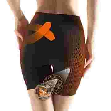 LYTESS PANTALONCINO NERO S/M STOP CELLULITE