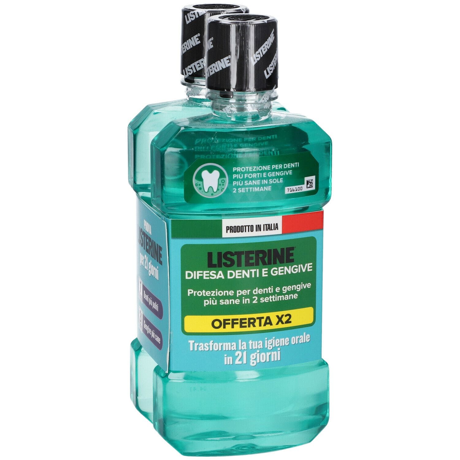 LISTERINE DIFESA DENTI E GENGIVE BUNDLE 2 X 500 ML