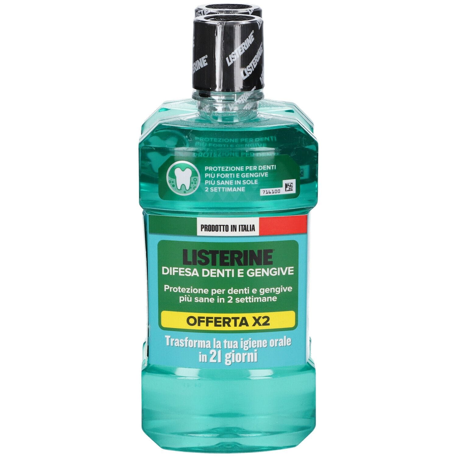 LISTERINE DIFESA DENTI E GENGIVE BUNDLE 2 X 500 ML
