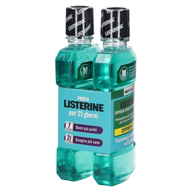 Listerine Difesa Denti E Gengive Bundle 2 X 500 Ml