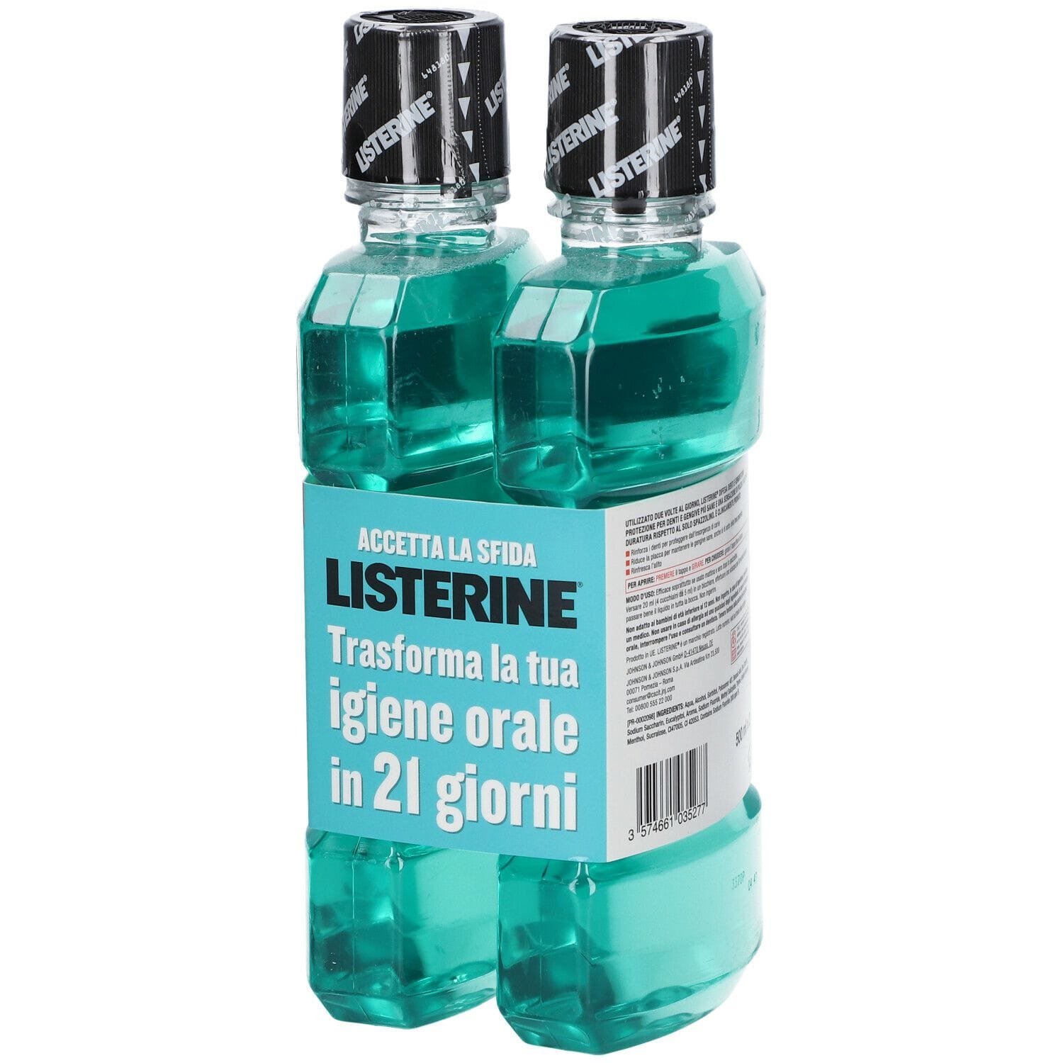 LISTERINE DIFESA DENTI E GENGIVE BUNDLE 2 X 500 ML