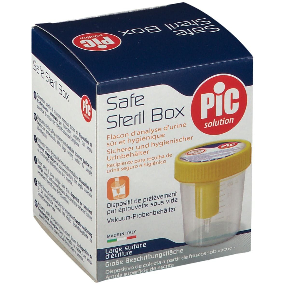 CONTENITORE PIC URINA 100 ML PRELEVAMENTO SOTTOVUOTO