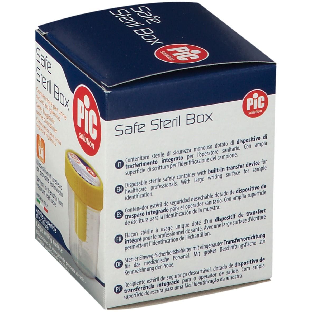 CONTENITORE PIC URINA 100 ML PRELEVAMENTO SOTTOVUOTO