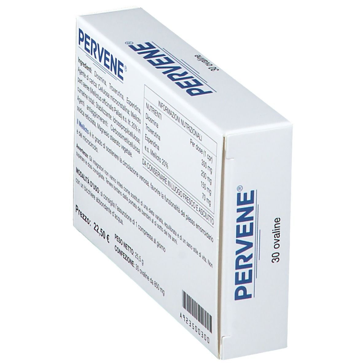 PERVENE 30 OVALINE ASTUCCIO 25,5 G