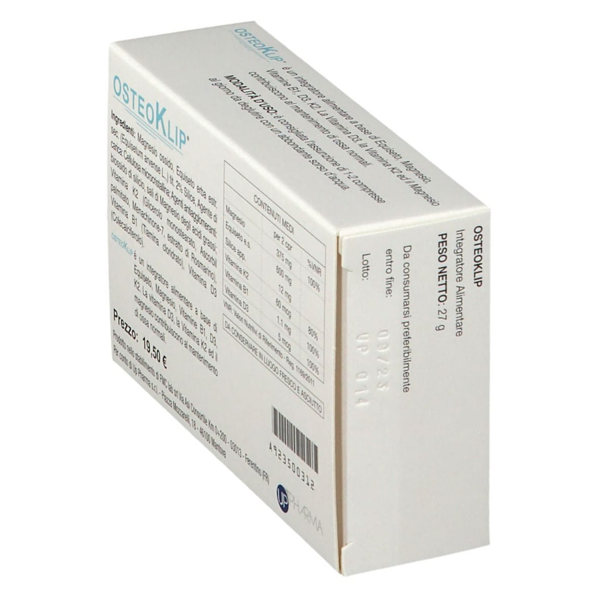 OSTEOKLIP 30 COMPRESSE ASTUCCIO 27 G