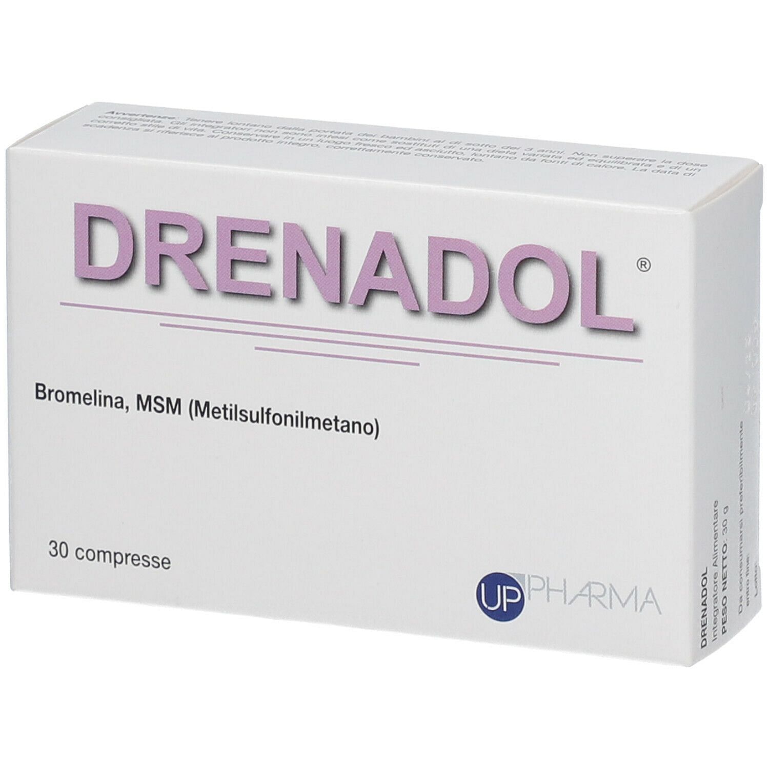 Drenadol 30 Compresse Astuccio 30 G