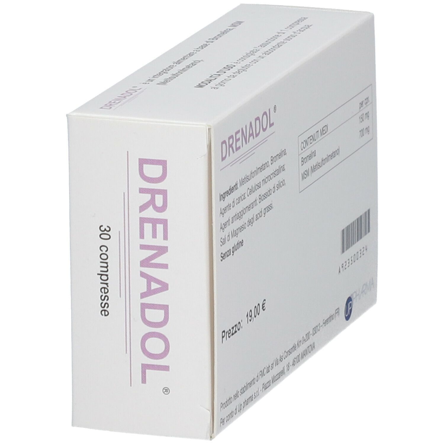 DRENADOL 30 COMPRESSE ASTUCCIO 30 G