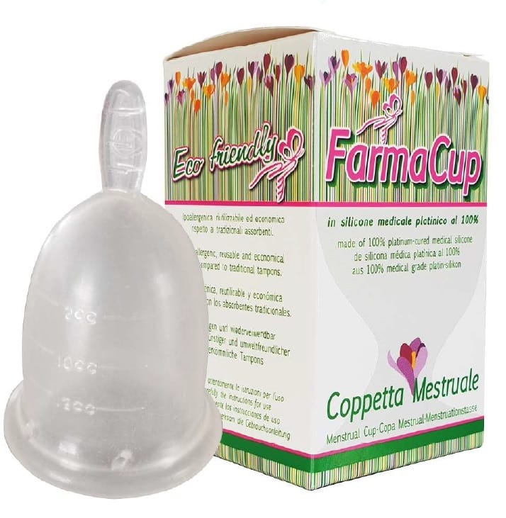 Coppetta Mestruale FarmaCup Piccola in Silicone Medicale