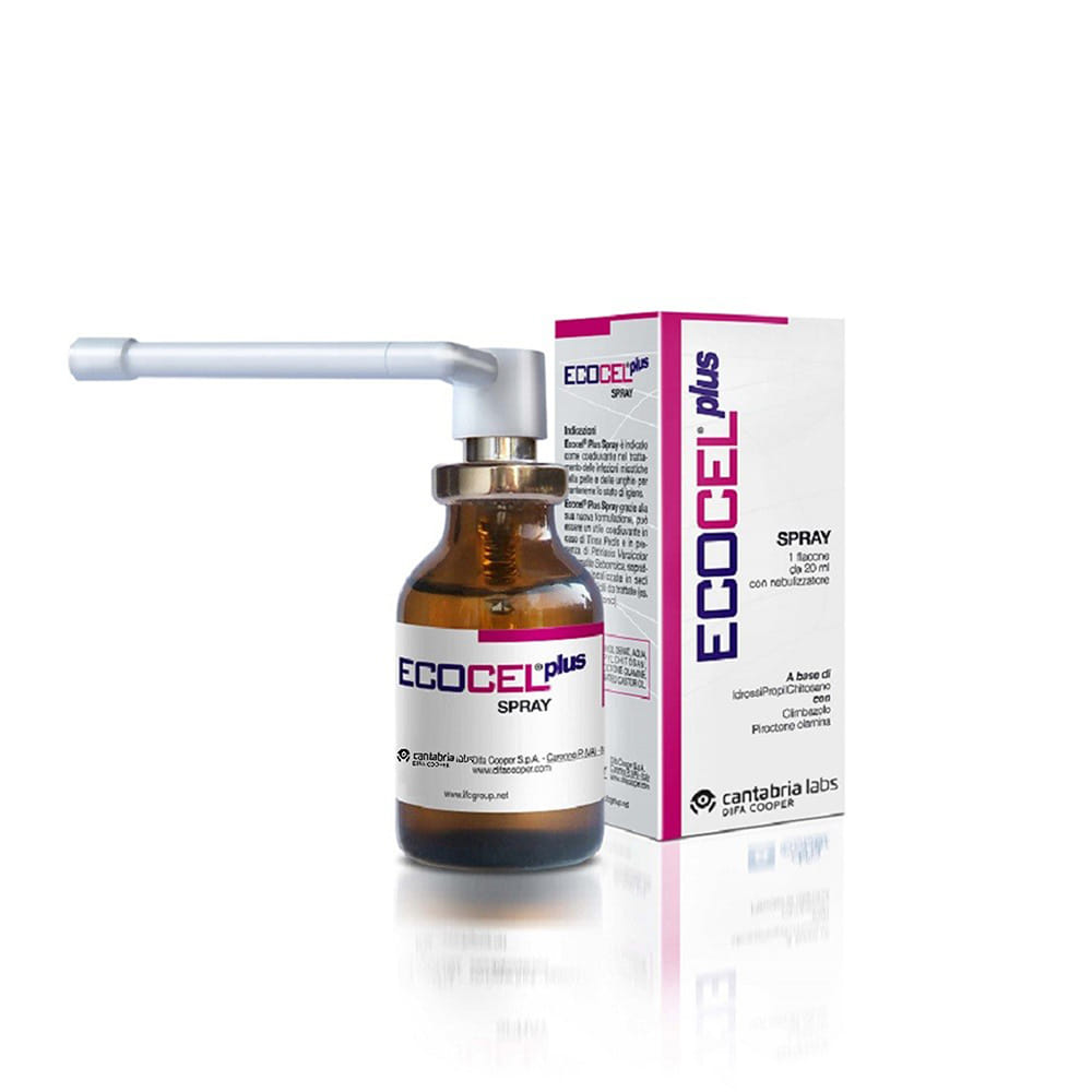 Ecocel PLUS Spray anti-micosi per piedi e unghie, 20ml