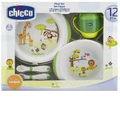 CHICCO SET PAPPA 12M+ VERDE CHICCO SET PAPPA 12M+ VERDE