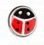 INVERNESS ORECCHINI COCCINELLA 5MM PLACCATI ORO R187C