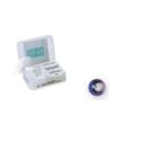 INVERNESS ORECCHINI PALLINA CRISTALLO 4MM ANODIZZATO BLU TITANIO R530C