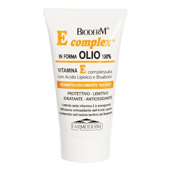 Olio Bioderm E-Complex lenitivo per pelle arrossata 20ml