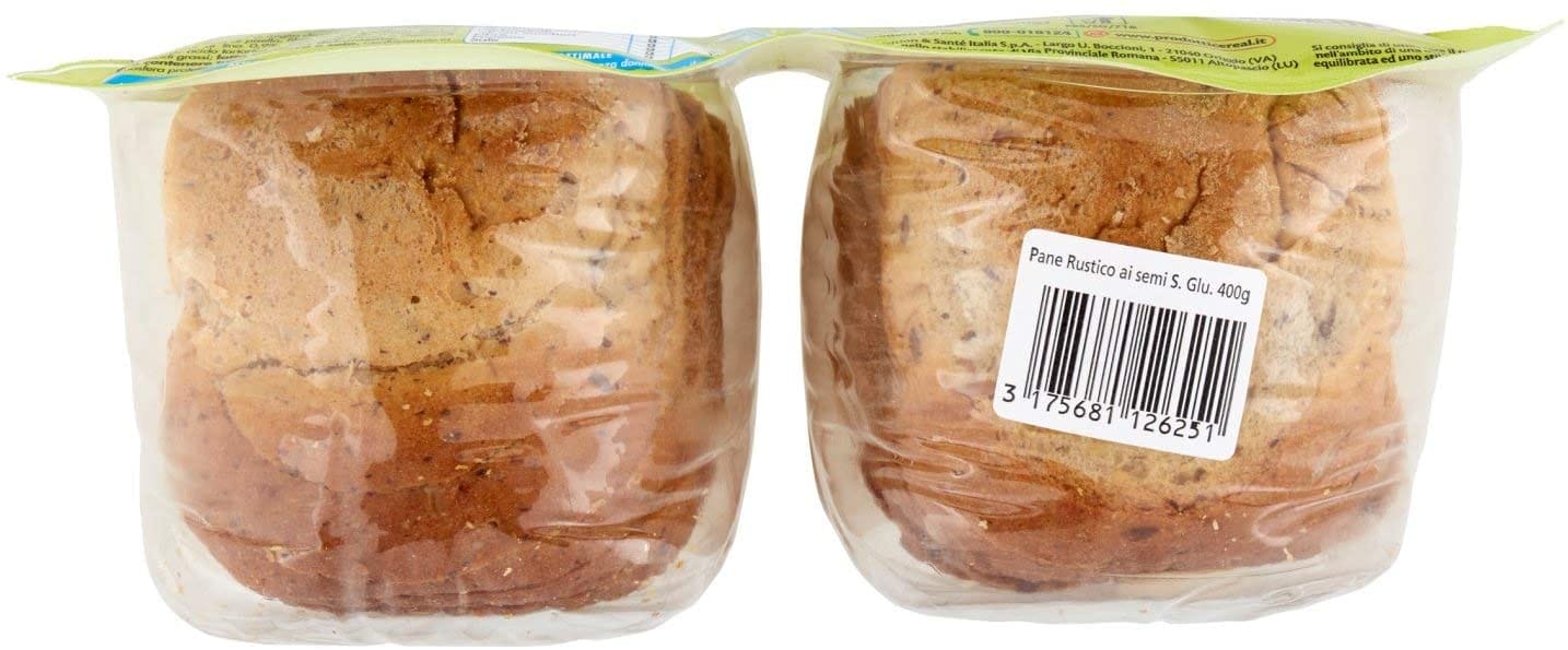 Pane Rustico ai Semi Senza Glutine Cereal 400g