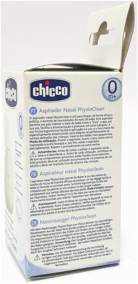 Aspiratore nasale Chicco per bambini con congestione