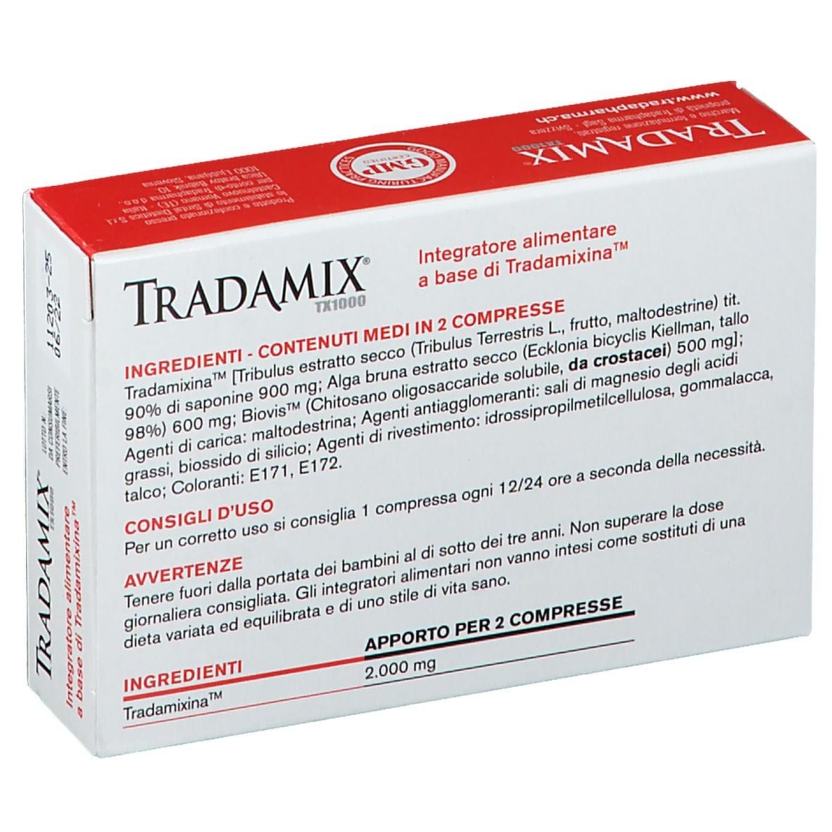 TRADAMIX TX 1000 ASTUCCIO 16 COMPRESSE