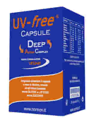 Integratore Normon UV Free antiossidante sole, 30 capsule
