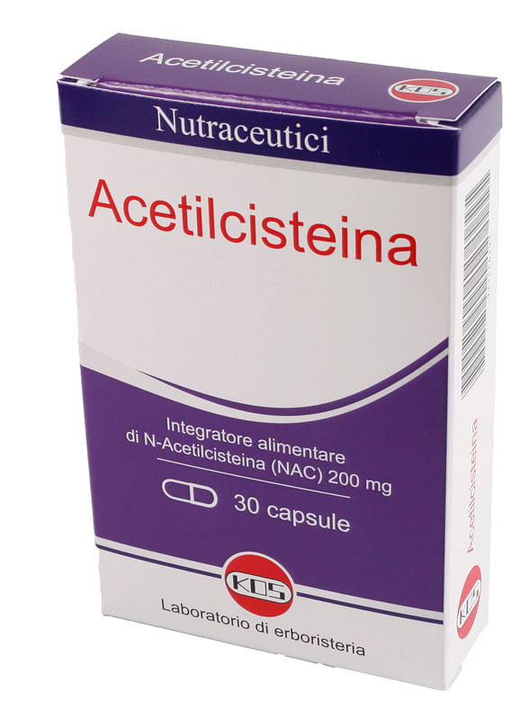 Acetilcisteina 30 Capsule 6 G