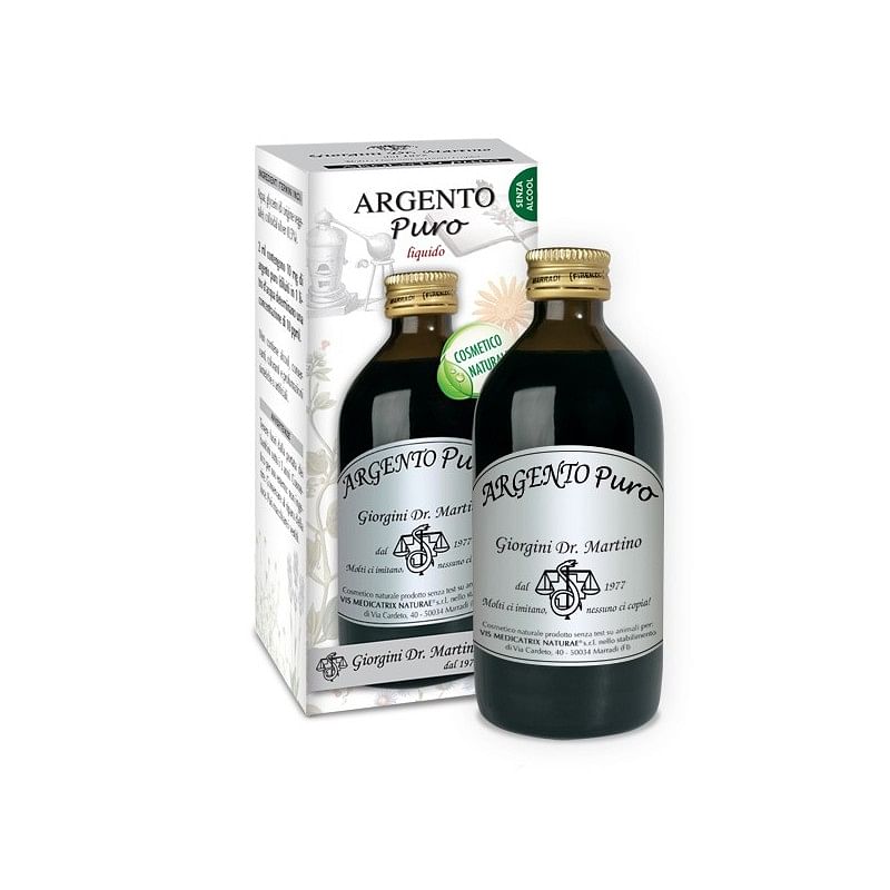 Argento Puro Liquido Analcolico 200 Ml