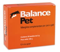 Integratore Balance Pet per cani e gatti, 20 bustine