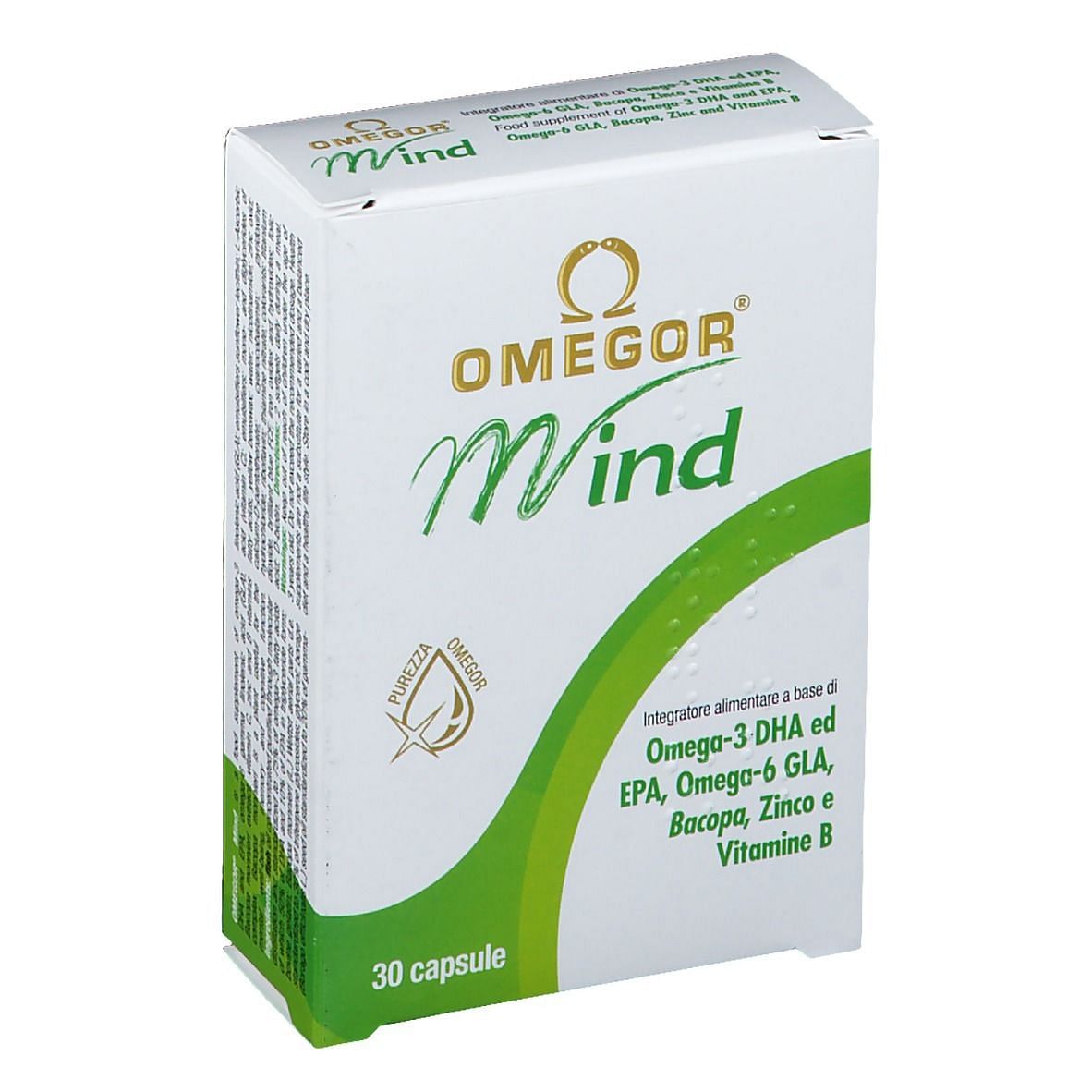 Omegor Mind 30 Capsule Molli