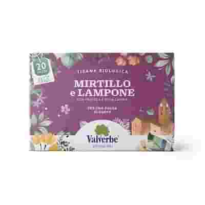 TISANA MIRTILLO E LAMPONE BIO 20 FILTRI