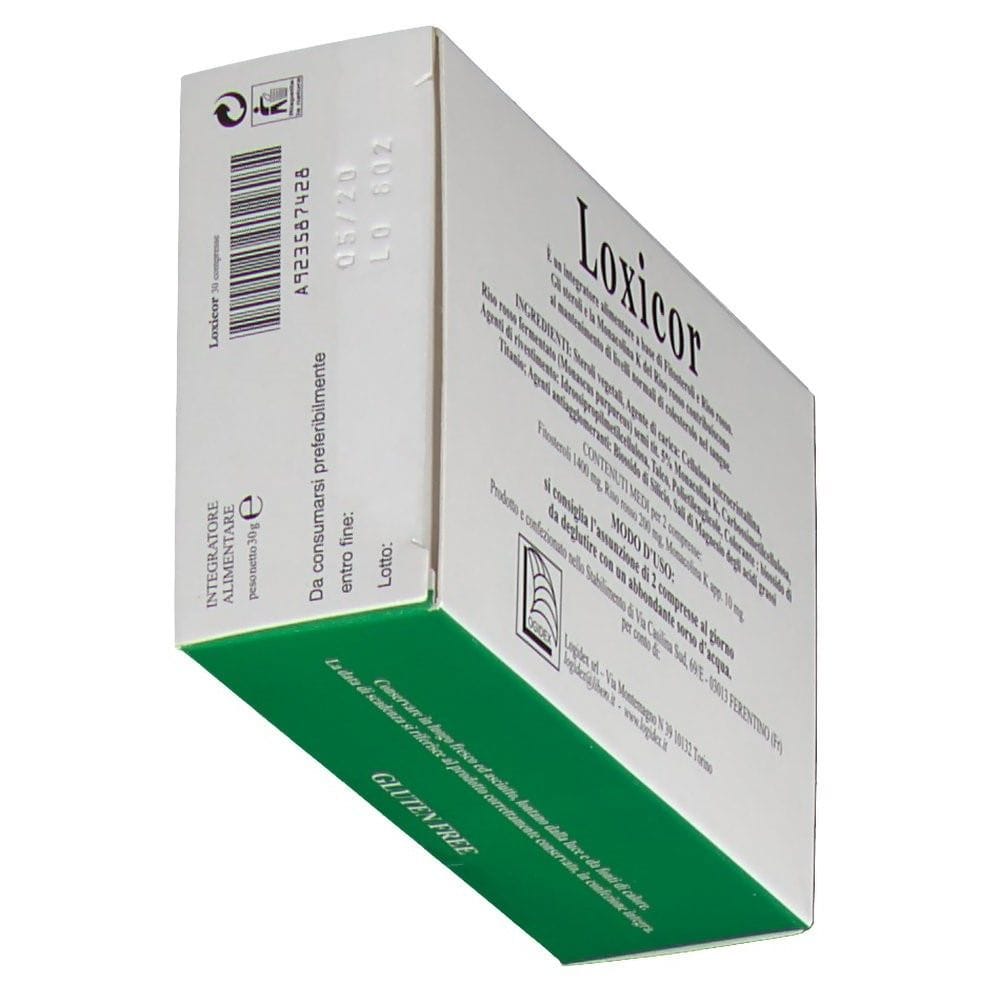 LOXICOR 30 COMPRESSE 30 G