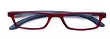 TWINS SILVER TRENDY OCCHIALE PREMONTATO ROSSO/BLU +1