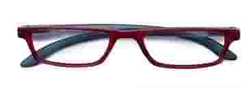 TWINS SILVER TRENDY OCCHIALE PREMONTATO ROSSO/BLU +1