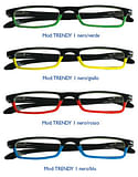 TWINS SILVER TRENDY OCCHIALE PREMONTATO NERO/BLU +3,00