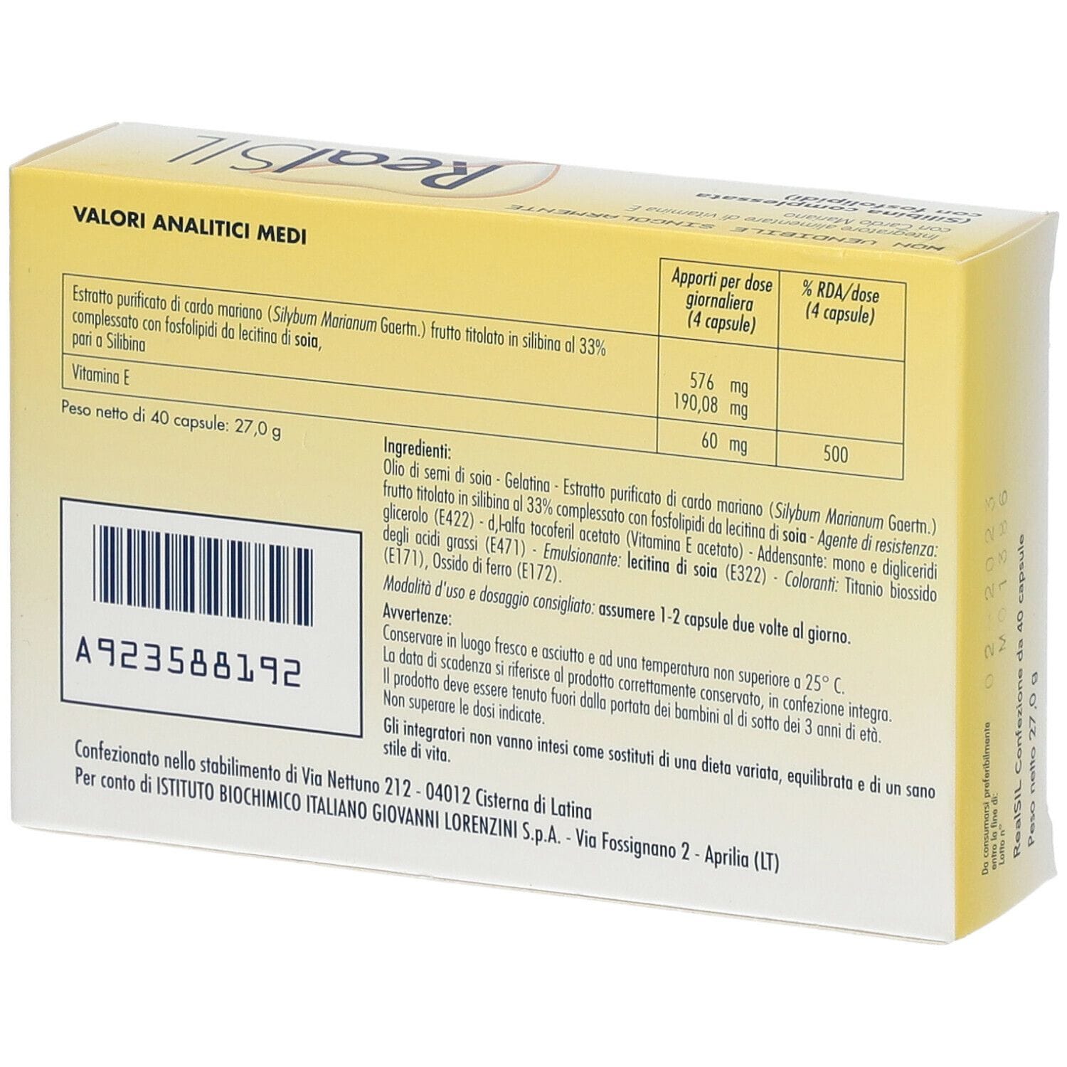 REALSIL 40 CAPSULE