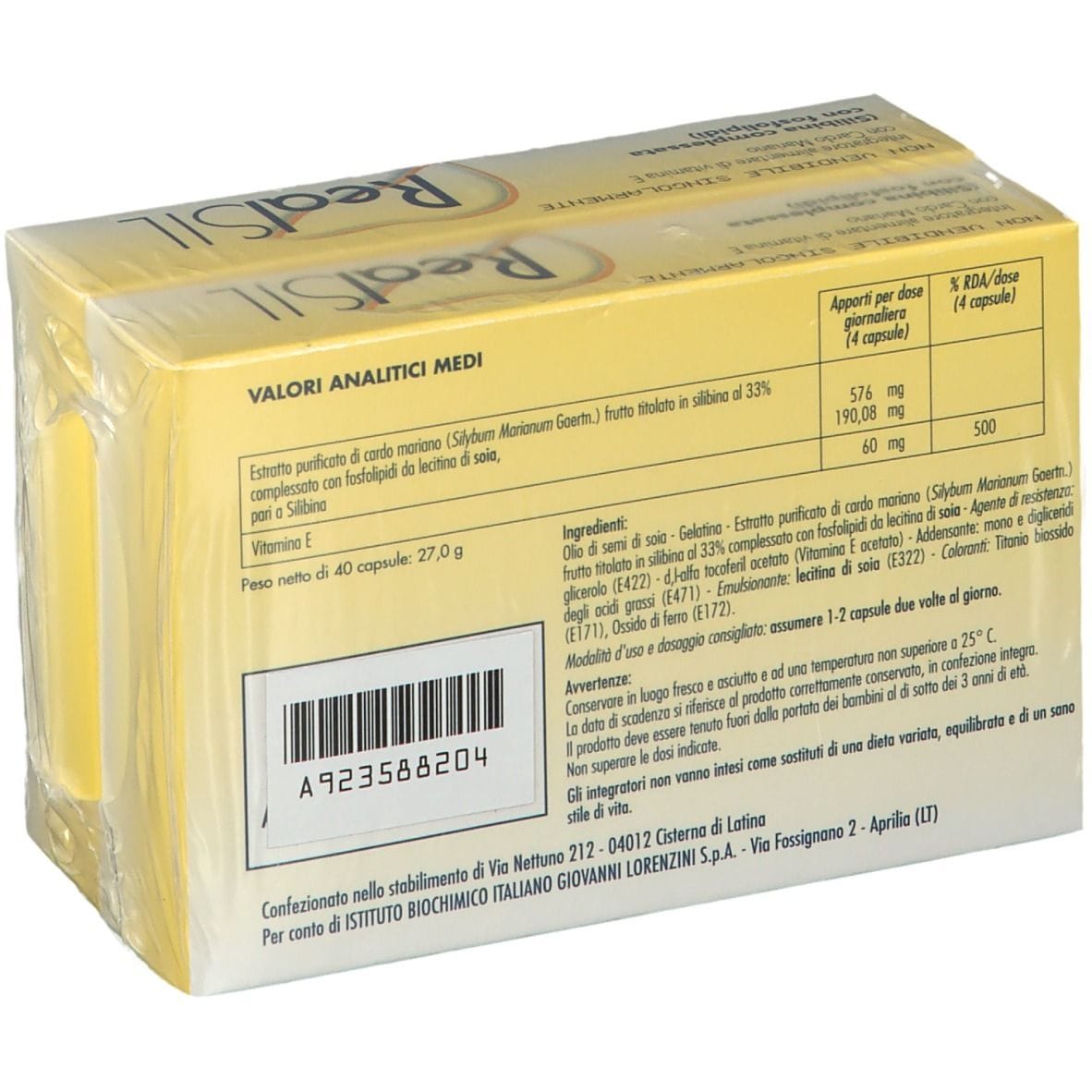 REALSIL BIPACK 80 CAPSULE