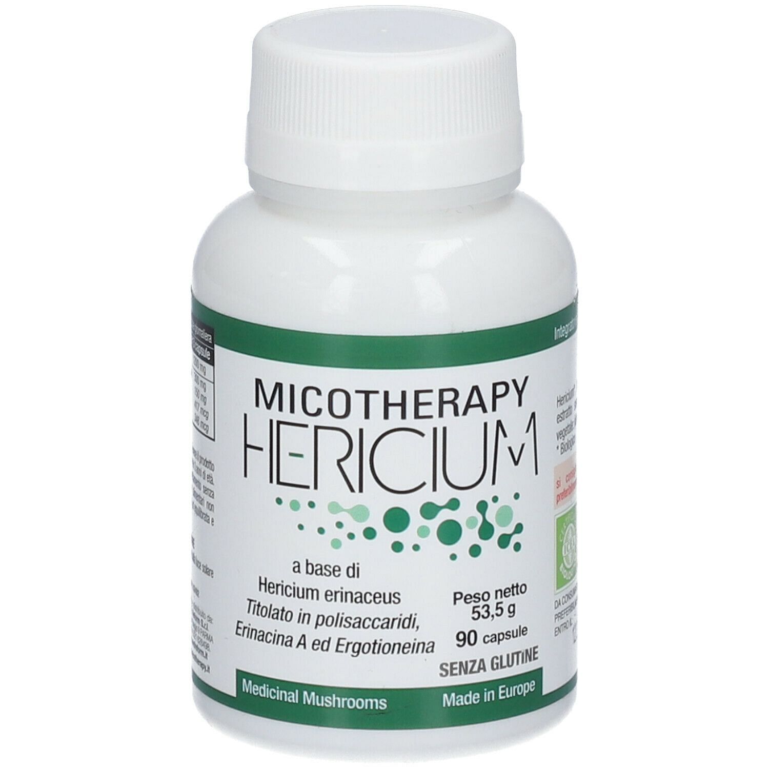 Micotherapy Hericium 90 Capsule Flacone 53,50 G