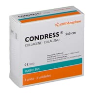 CONDRESS MEDICAZIONE CON COLLAGENE EQUINO 5X5 CM 3 PEZZI