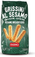 Grissini al sesamo Farmo senza glutine, 200g