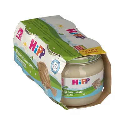 HIPP OMOGENEIZZATO PLATESSA CON PATATE 2X80 G HIPP OMOGENEIZZATO PLATESSA CON PATATE 2X80 G