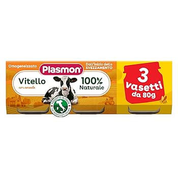PLASMON OMOGENEIZZATO VITELLO 80 G 12 PEZZI