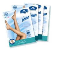 SAUBER GAMBALETTO OPEN TOE MAGLIA MICRORETE 140 DEN COLORE NEUTRO BEIGE TAGLIA 4 LINEA CLASSICA