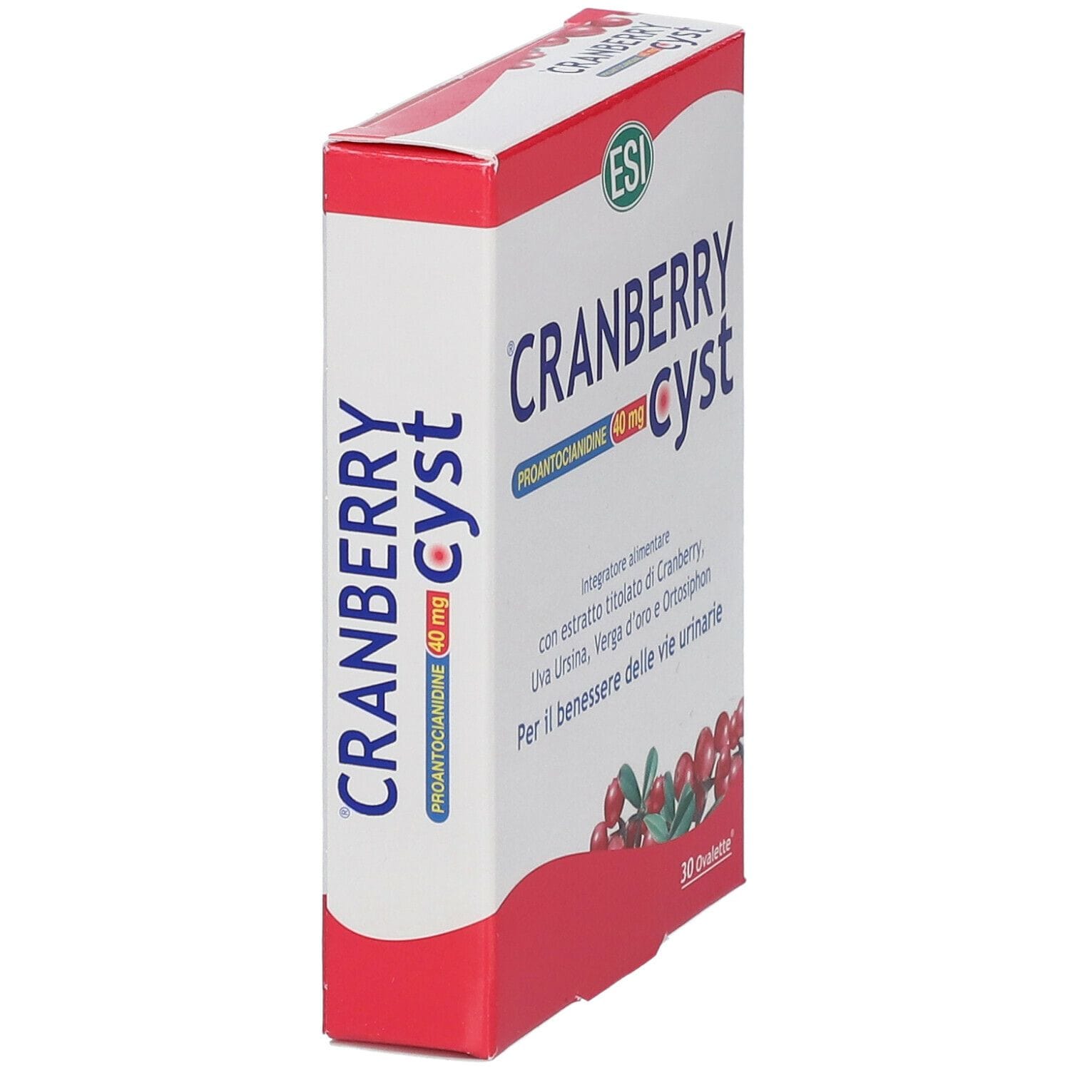 ESI CRANBERRY CYST 30 OVALETTE