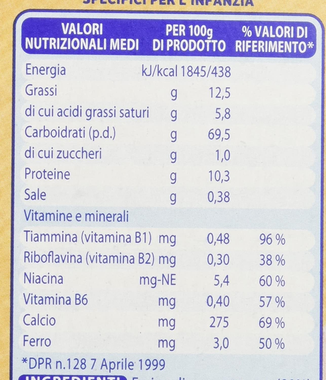 Mellin MiniGrix alimento per bambini 8-36 mesi, 180g