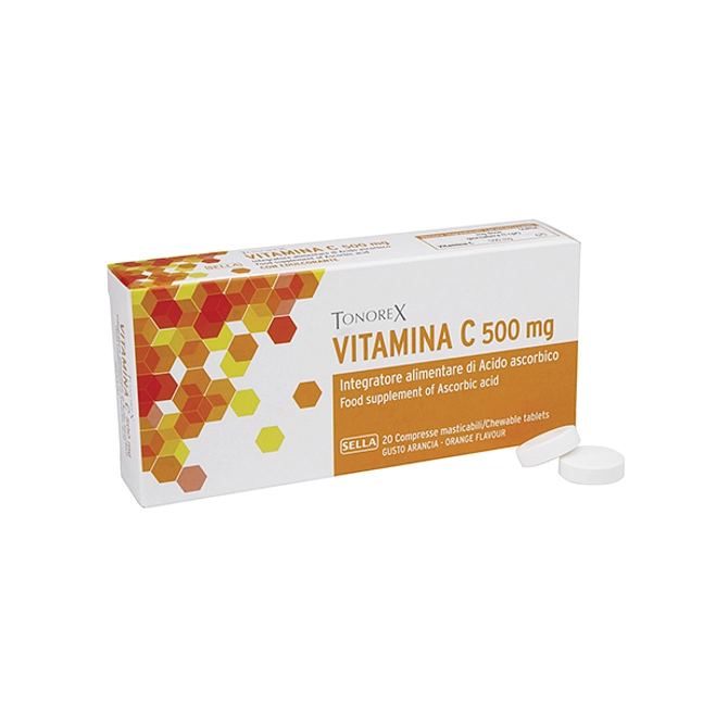 Tonorex Vitamina C 500 Mg 20 Compresse