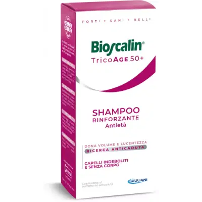 BIOSCALIN TRICOAGE SHAMPOO RINFORZANTE ANTIETA' 200 ML BIOSCALIN TRICOAGE SHAMPOO RINFORZANTE ANTIETA' 200 ML