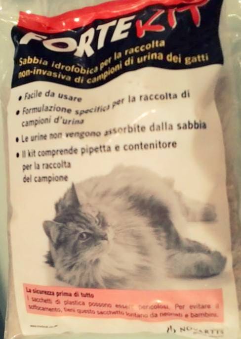 FORTEKIT SABBIA IDROFOBICA GATTI 750 G