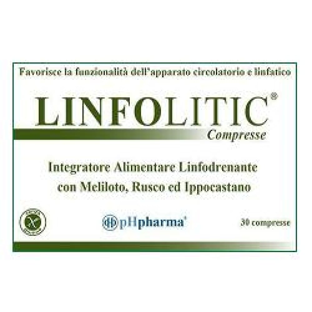 Integratore Linfolitic per circolazione e drenaggio, 30 compresse