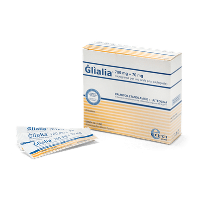 GLIALIA 700MG + 70MG MICROGRANULI USO ORALE VIA SUBLINGUALE 20 BUSTINE 1,27 G
