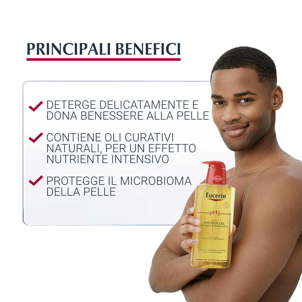 EUCERIN PELLI SENSIBILI OLIO DOCCIA 400 ML
