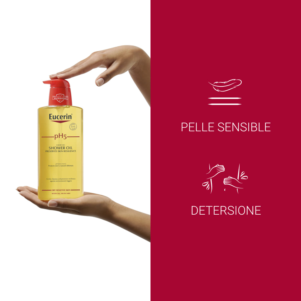 EUCERIN PELLI SENSIBILI OLIO DOCCIA 400 ML