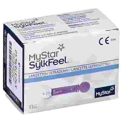 LANCETTE PUNGIDITO MYSTAR SYLKFEEL LANCETS 33 GAUGE 25 PEZZI