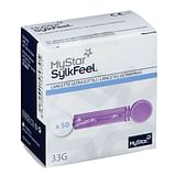 LANCETTE PUNGIDITO MYSTAR SYLKFEEL LANCETS 33 GAUGE 50 PEZZI